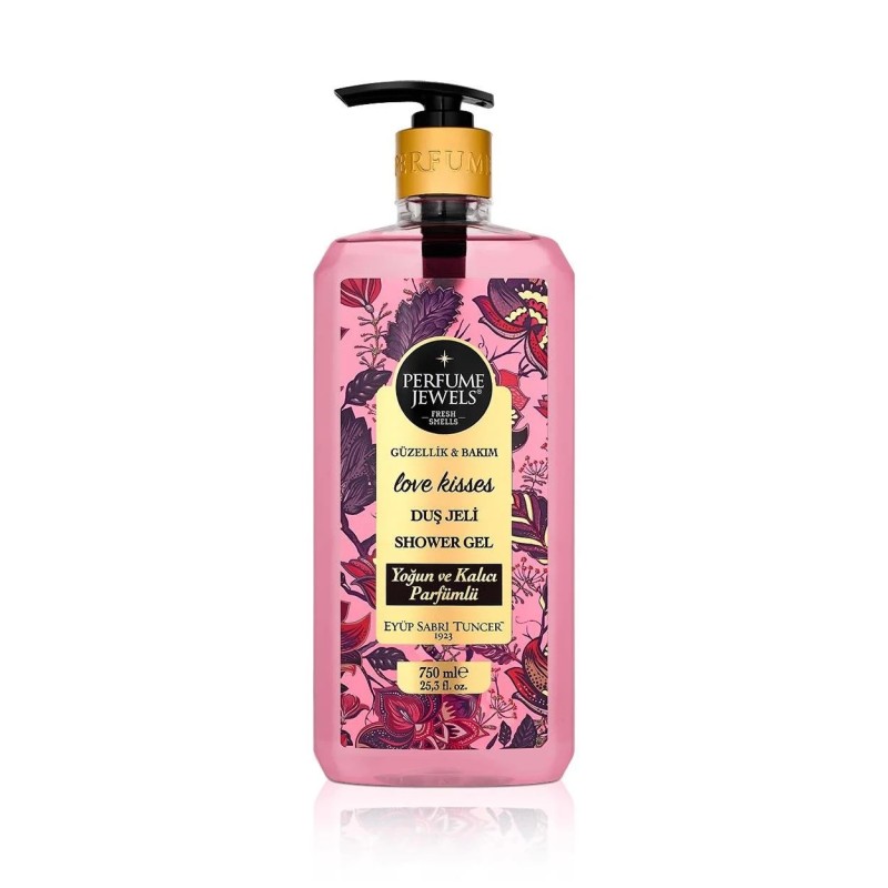Душ гел с парфюм Любовна целувка  Love Kisses  Shower Gel 750мл. Eyup Sabri Tuncer