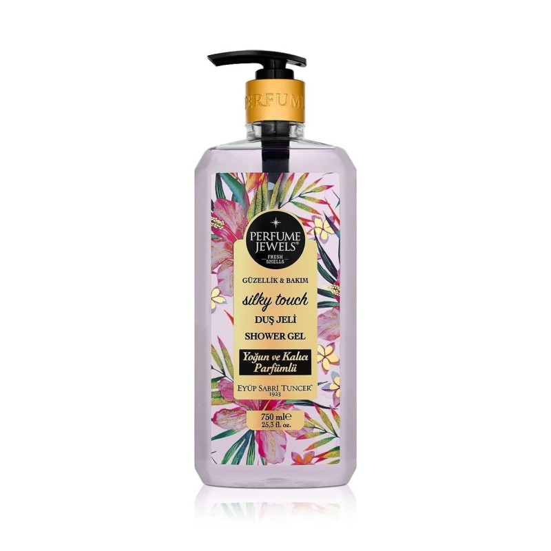 Душ гел с парфюм Нежно докосване Silky Touch  Shower Gel  750мл. Eyup Sabri Tuncer