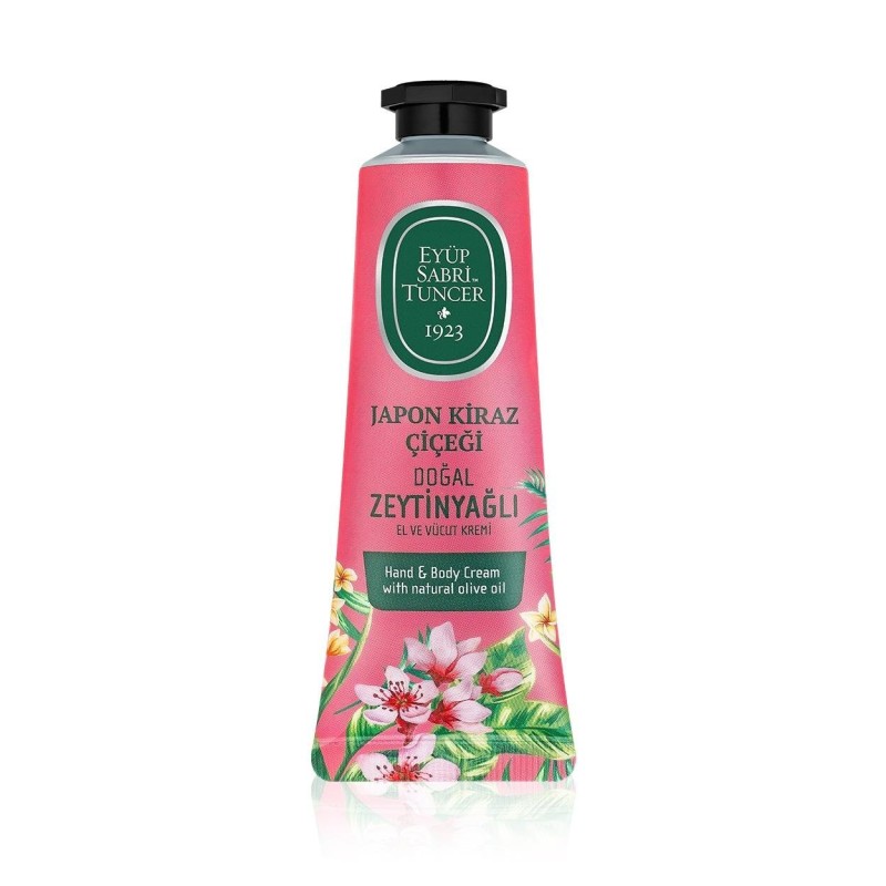 Крем за ръце и тяло с аромат на Японска череша  Japanese Cherry Blossom Hand and Body Cream  50мл. Eyup Sabri Tuncer
