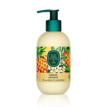 Натурален лосион за ръце и тяло с аромат на Ананас Hawaii Pineapple Natural Olive Oil Hand and Body Lotion  280мл. Eyup Sabri Tuncer