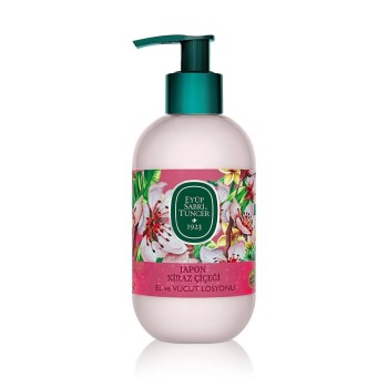 Натурален лосион за ръце и тяло с аромат на Японска череша Natural Olive Oil Hand and Body Lotion  280мл. Eyup Sabri Tuncer 