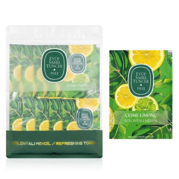 Освежаващи кърпички за ръце с аромат на Лимон Lemon  Refreshing Towel  50бр. Eyup Sabri Tuncer