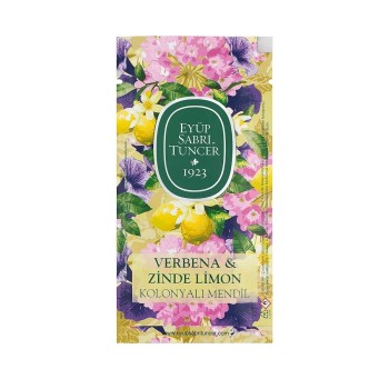 Освежаващи кърпички за ръце с аромат на Върбинка и Свеж Лимон Verbena & Zinde Lemon Refreshing Towel 150бр. Eyup Sabri Tuncer Освежаващи кърпички за ръце с аромат на Върбинка и Свеж Лимон Verbena & Zinde Lemon Refreshing Towel 150бр. Eyup Sabri Tuncer