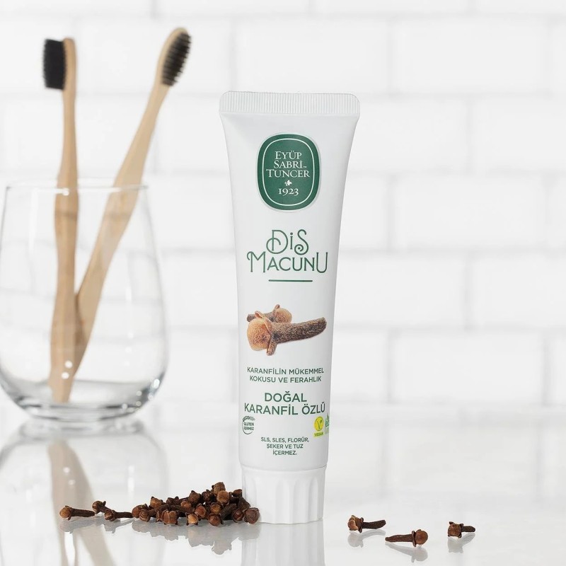 Паста за зъби  с Натурален Екстракт от Карамфил Toothpaste  90мл. Eyup Sabri Tuncer
