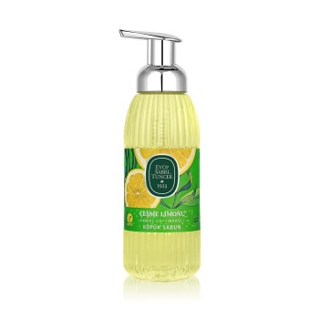 Натурален течен сапун от пяна с аромат на Лимон Lemon Foam Soap 500мл. Eyup Sabri Tuncer Натурален течен сапун от пяна с аромат на Лимон Lemon Foam Soap 500мл. Eyup Sabri Tuncer