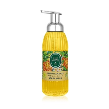 Натурален течен сапун от пяна с аромат на Ананас Hawaii Pineapple Foam Soap 500мл. Eyup Sabri Tuncer Натурален течен сапун от пяна с аромат на Ананас Hawaii Pineapple Foam Soap 500мл. Eyup Sabri Tuncer