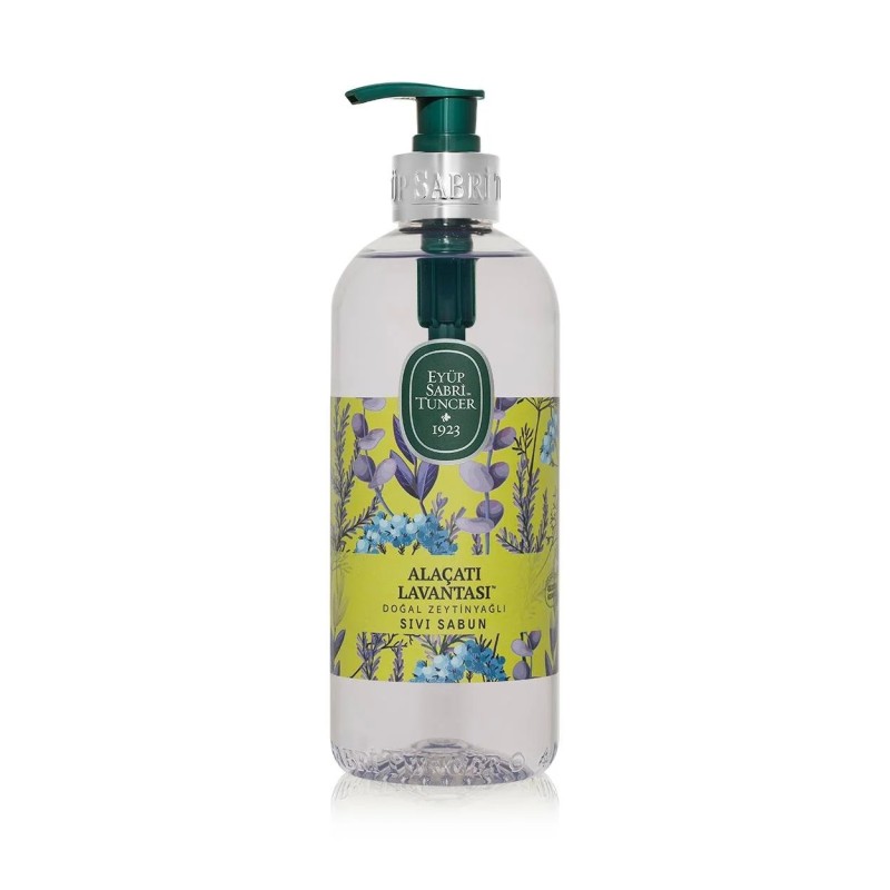 Натурален течен сапун с аромат на Лавандула Lavender Liquid Soap 500мл. Eyüp Sabri Tuncer Натурален течен сапун с аромат на Лавандула Lavender Liquid Soap 500мл. Eyüp Sabri Tuncer