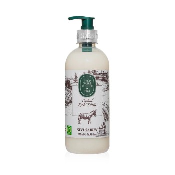 Натурален течен сапун - Магарешко мляко Donkey milk Liquid Soap 500мл. Eyüp Sabri Tuncer Натурален течен сапун - Магарешко мляко Donkey milk Liquid Soap 500мл. Eyüp Sabri Tuncer